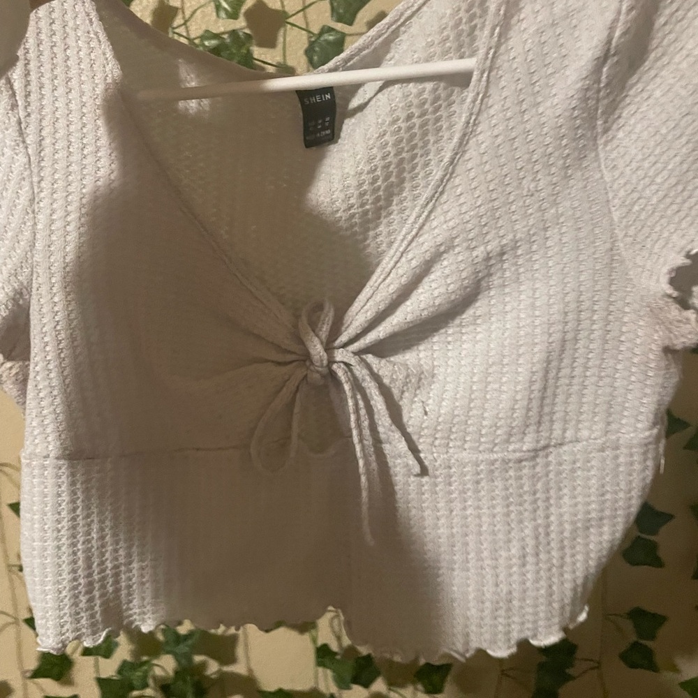 White shein shirt XL